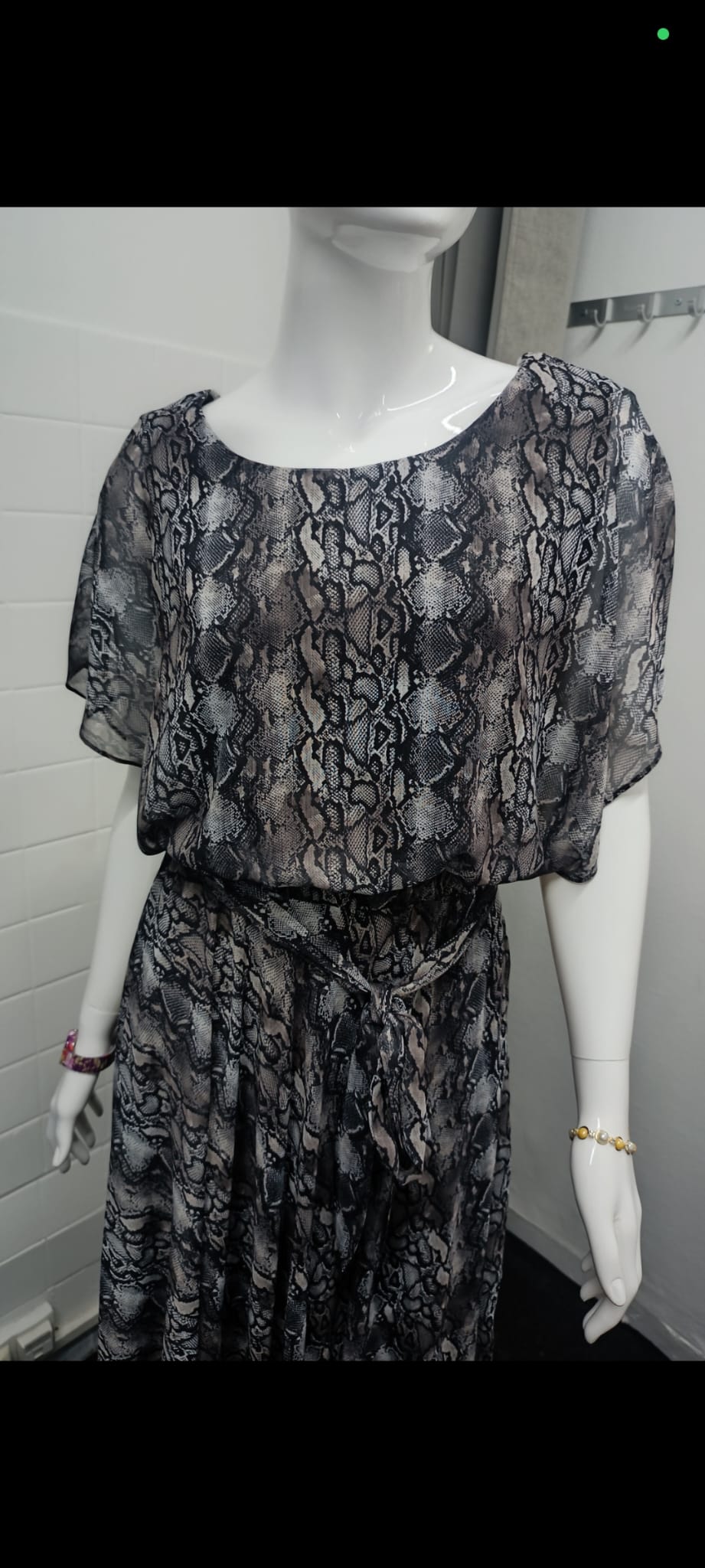 Robe longue femme en coton