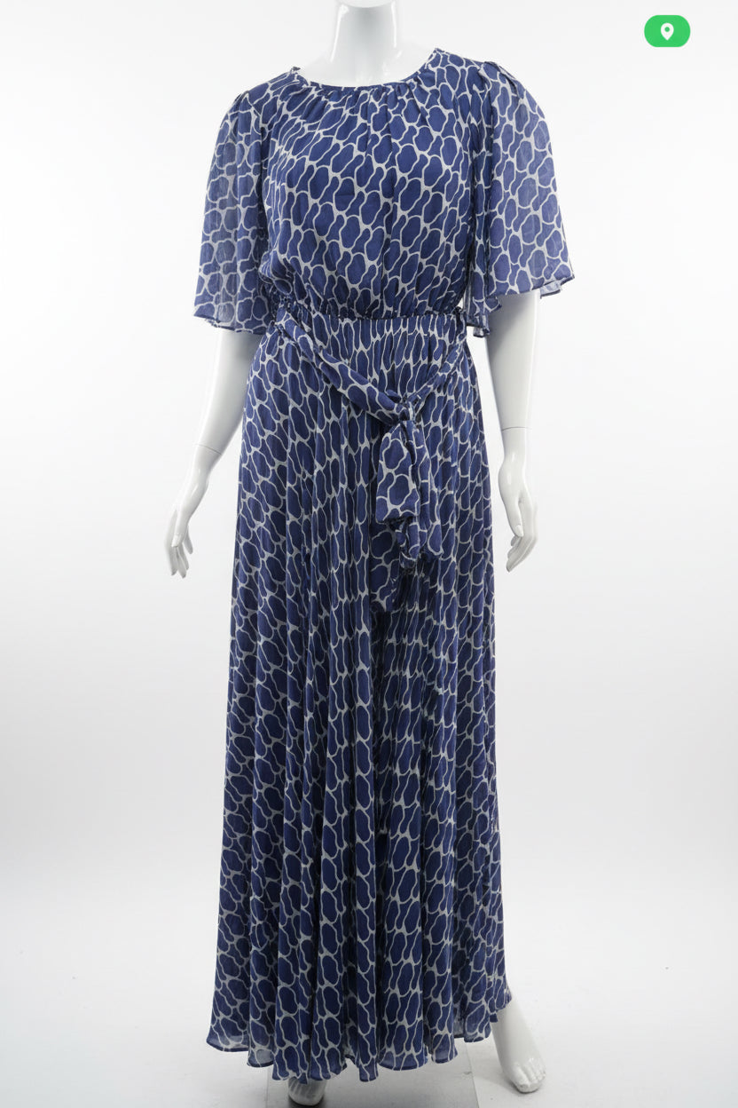 Robe longue femme en coton